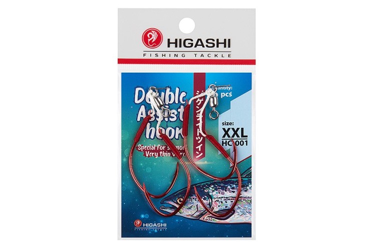 Крючок ассист Higashi Double Assist Hook HC-001 XXL (2 шт)