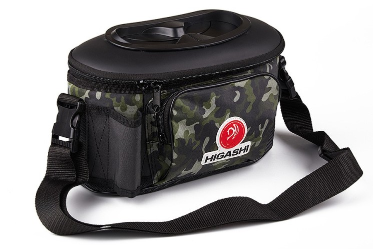 Кан рыболовный Higashi Live bait box 4,5 л Camo