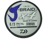 Леска плетеная Daiwa J-Braid X4 270м 0,15мм (6,9кг) зеленая