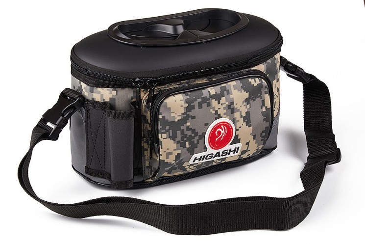 Кан рыболовный Higashi Live bait box 4,5 л Digital Camo