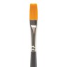 Кисть художественная Brauberg Art Classic синтетика жесткая, плоская, № 8, длинная ручка 200666