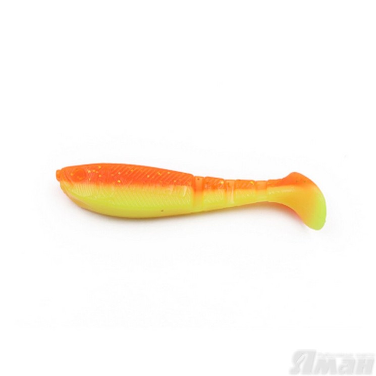 Виброхвост Yaman Light-Flake, 2,5", цвет 25 - Sunshine, 6 шт Y-LF25-25