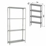 Стеллаж металлический Brabix MS KD-185/30/70-4 (S240BR123402)