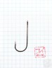 Крючок Koi Round Round Worm № 1/0 , BN, офсетный (10 шт.) KH6211-1/0BN