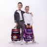 Ранец Юнландия Wise, 1 отделение, 3 кармана, устойчивое дно, Little friends, 37x29х15 см, 271397