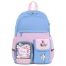 Рюкзак Brauberg Pastel с термо-нашивками, Friendly bunnies, голубой, 40х29х14 см, 271423