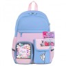 Рюкзак Brauberg Pastel с термо-нашивками, Friendly bunnies, голубой, 40х29х14 см, 271423