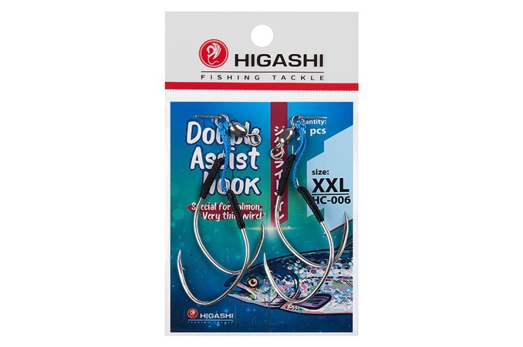 Крючок ассист Higashi Double Assist Hook HC-006 XXL (2 шт)