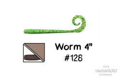 Приманка червь Gary Yamamoto Worm 4" цвет 128, 10 шт