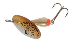 Блесна Mepps XD Trio Fluo Orange/Brown №2 5г блистер (CXD10BR25)
