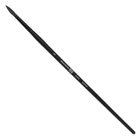 Кисть художественная Brauberg Art Classic белка, круглая, № 5, длинная ручка 200902