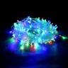 Светодиодная гирлянда для дома (мультиколор) Vegas Занавес 156 LED, 12 нитей, 1,5х1,5 м, 220V 55076