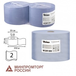 Бумага протирочная Veiro комп. 2 шт. 1000 л. в рулоне 24х35 см 2-слойная Comfort 127103