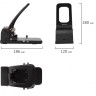 Дырокол металлический Мощный Brauberg Heavy duty до 100 листов черный 226869