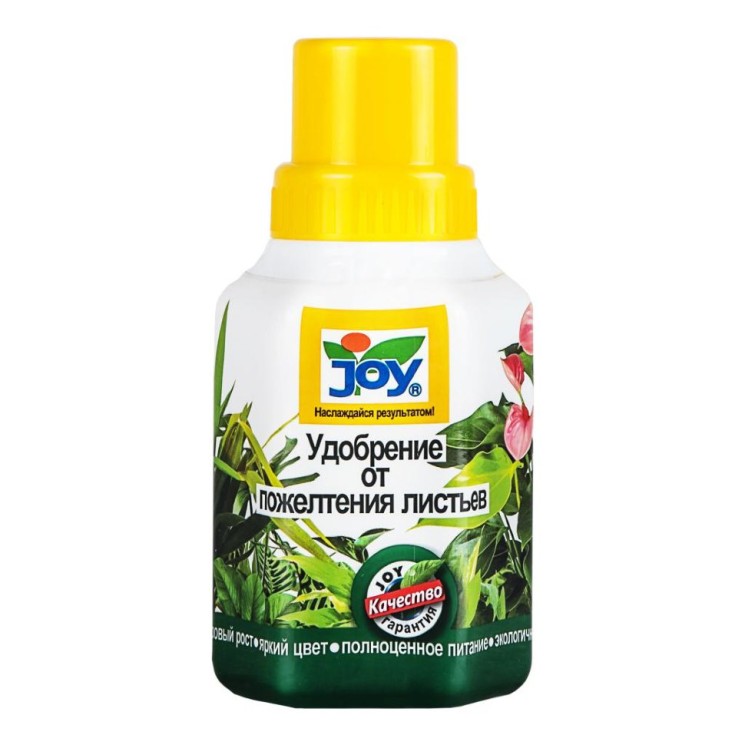 Лигногумат JOY В-Fe от пожелтения листьев 0,25л