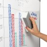 Стиратель магнитный для магнитно маркерной доски Brauberg 73х160 мм 235528