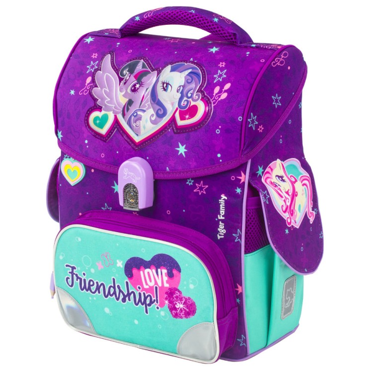 Ранец для первоклассника Tiger Family Jolly Twilight Sparkle & Rarity 13 л TGJL-025A (228974)