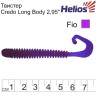Твистер Helios Credo Long Body 2,95"/7,5 см, цвет Fio 12 шт HS-9-012
