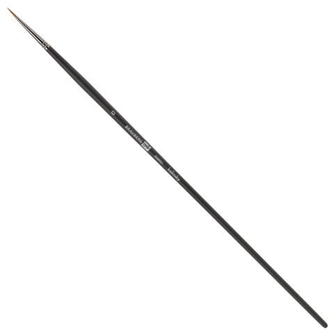 Кисть художественная Brauberg Art Classic колонок, круглая, № 0, длинная ручка 200921