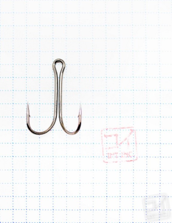 Крючок Koi Short Double Hook № 1 , BN, двойник (10 шт.) KH2311-1BN