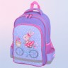 Рюкзак Пифагор School, 1 отделение, 3 кармана, Little beauty, 38x28х14 см, 271402