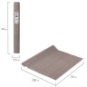 Бумага гофр. Brauberg Fiore 180 г/м2 серая (604) 50х250 см 112655 цена за 4 шт