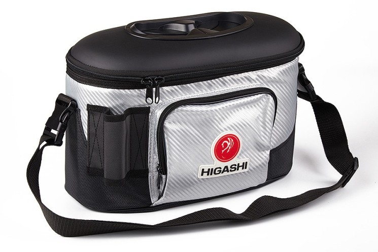 Кан рыболовный Higashi Live bait box 7,5 л Silver