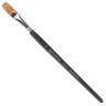 Кисть художественная Brauberg Art Classic синтетика мягкая, плоская, № 12, короткая ручка 200701