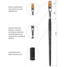 Кисть художественная Brauberg Art Classic синтетика мягкая, плоская, № 12, короткая ручка 200701