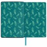 Ежедневник недатированный А5 Brauberg Vista Peacocks 136 листов 112032