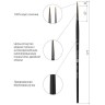 Кисть художественная Brauberg Art Classic колонок, круглая, № 0, короткая ручка 200929