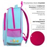 Рюкзак Пифагор School, 1 отделение, 3 кармана, Smart penguin, 38x28х14 см, 271403