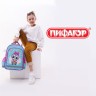 Рюкзак Пифагор School, 1 отделение, 3 кармана, Smart penguin, 38x28х14 см, 271403