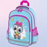Рюкзак Пифагор School, 1 отделение, 3 кармана, Smart penguin, 38x28х14 см, 271403