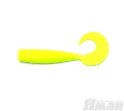 Твистер Yaman Lazy Tail Shad, 9" цвет 02 - Chartreuse, 2 шт Y-LTS9-02