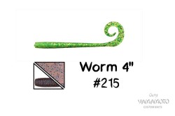 Приманка червь Gary Yamamoto Worm 4" цвет 215, 10 шт