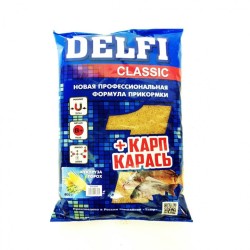Прикормка Delfi Classic Карп-Карась 800г Кукуруза/Горох DFG-055