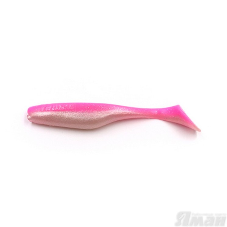 Виброхвост Yaman Greedy Shad, 3,5", цвет 29 - Pink Pearl, 6 шт Y-GS35-29