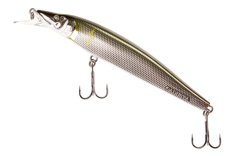 Воблер Adusta Jerk Spiker 130SP 19г цвет 019 Ujigawa Ayu