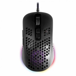 Мышь проводная игровая Defender Shepard GM-620L USB, 6 кноп. + 1 колесо-кноп. оптич. чёрная, 513685
