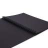 Скетчбук 148х210 мм Brauberg Art Classic 32 листа, 120 г/м2, черная бумага 128952