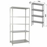 Стеллаж металлический Brabix MS KD-200/50-5 (S240BR245502)