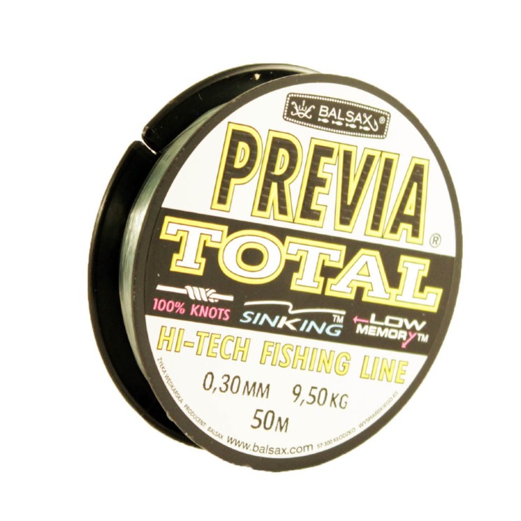 Леска Balsax Previa Total Box 50м 0,3 (9,5кг)